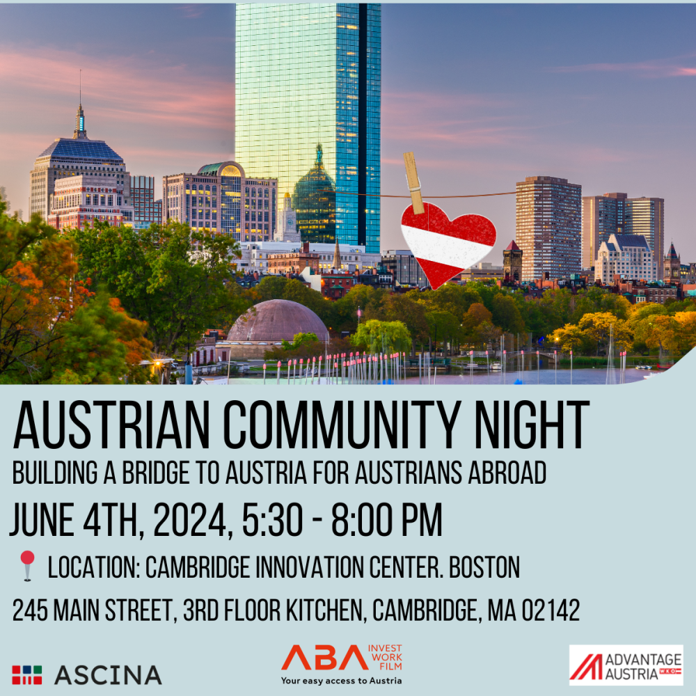 AUSTRIAN COMMUNITY NIGHT in Boston
