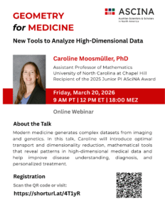 Flyer for Virtual Talk Caroline Moosmüller